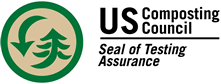 US Composting Council Seal or Testing Assurance